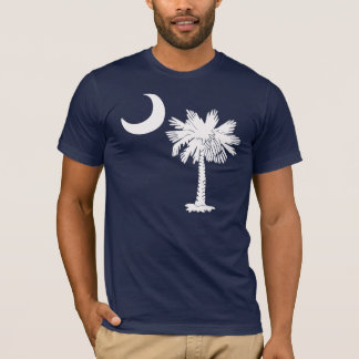 T-shirt branco do Palmetto