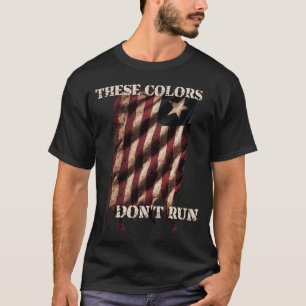 T-Shirt branco e AZUL PATRIOT FLAG RED