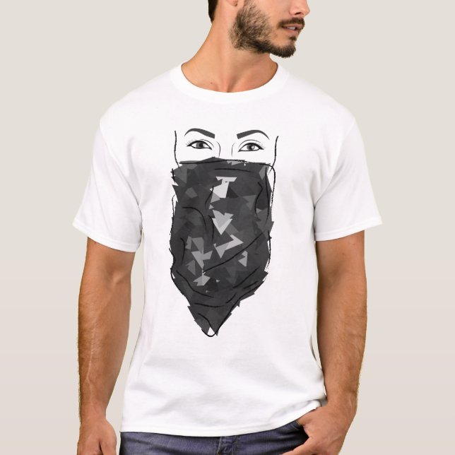 T-shirt Branco ESCONDIDO do T (Frente)