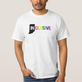 T-shirt branco inclusivo de Indiana |, cor