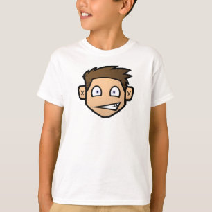 T-shirt branco & preto da Campainha-T de LT.com do