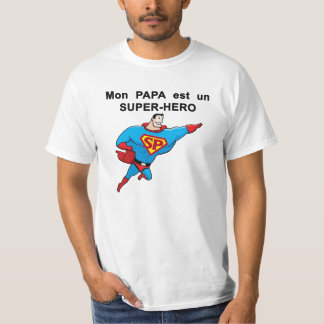 T-shirt branco SUPER PAPÁ