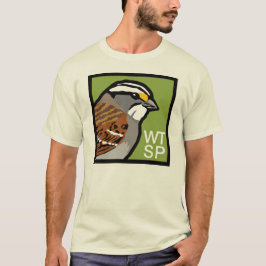 t-shirt Branco-throated do pardal