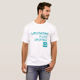 T-shirt branco V6 da emoção dos homens do LEV