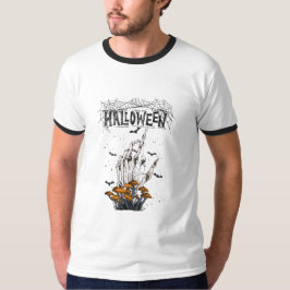 T-Shirt Branded Moderno do Halloween, de Marca Per