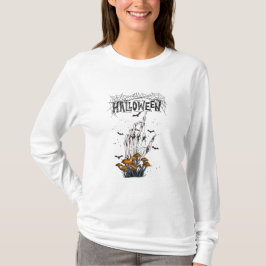 T-Shirt Branded Moderno do Halloween, de Marca Per