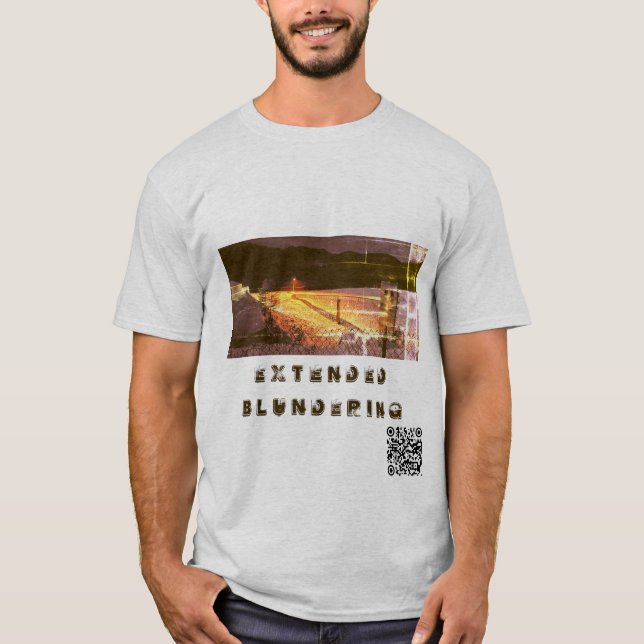 T-Shirt Branqueado Alargado (Frente)