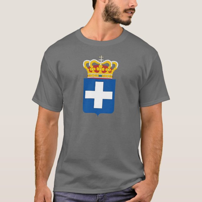T-shirt Brasão da piscina (1863-1924 e 1935-1973) (Frente)