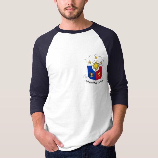 T-shirt Brasão das Filipinas (Frente)