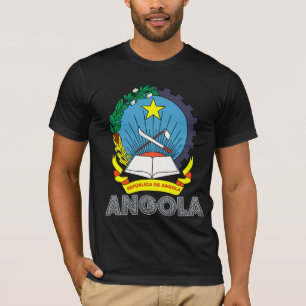T-shirt Brasão de Angola