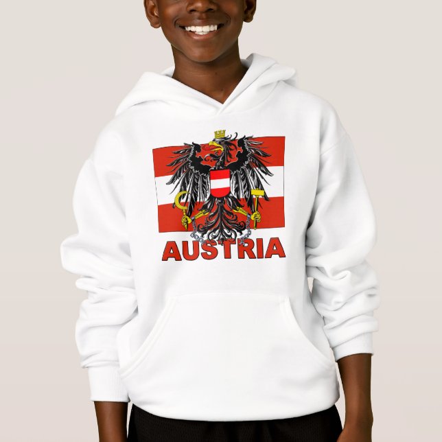 T-shirt Brasão de Áustria (Frente)