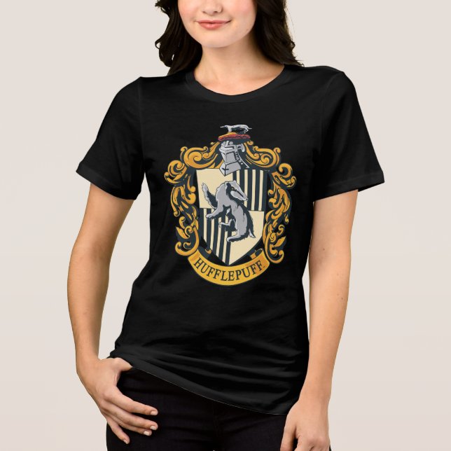 T-shirt Brasão de Hufflepuff (Frente)