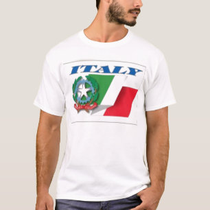T-shirt Brasão de Italia