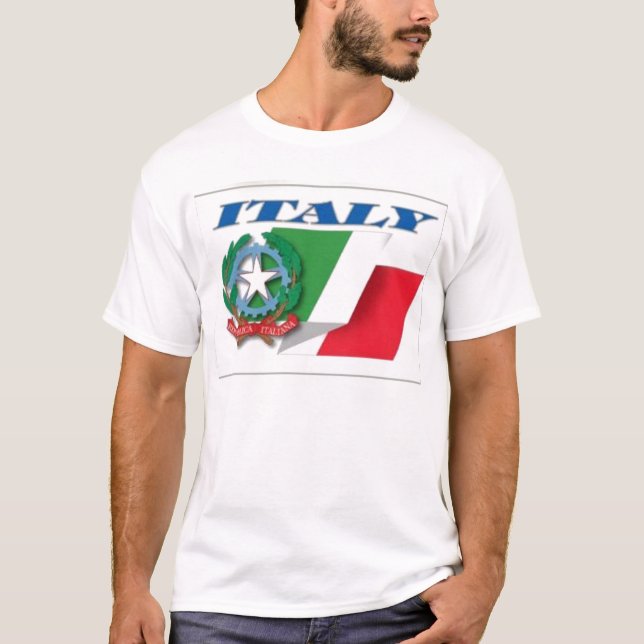 T-shirt Brasão de Italia (Frente)