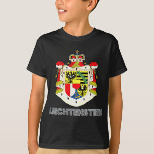 T-shirt Brasão de Liechtenstein