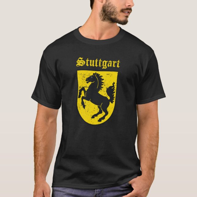 T-shirt Brasão de Stuttgart (Frente)