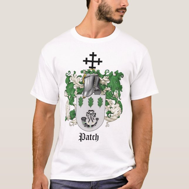 T-shirt Brasão do remendo (Frente)
