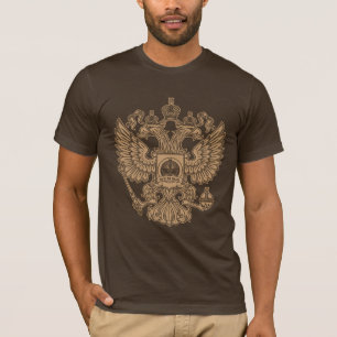 T-shirt Brasão do russo