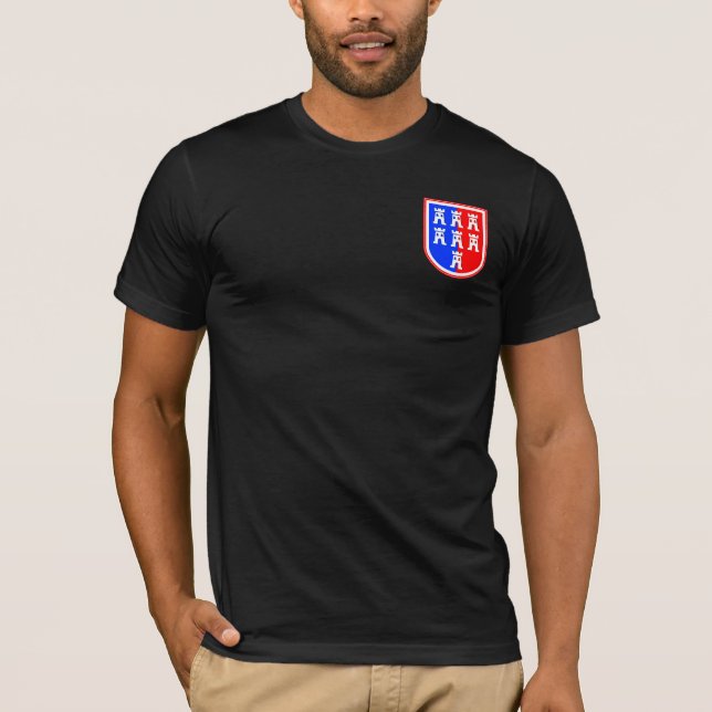 T-shirt Brasão dos Saxões Transilvanos (Frente)