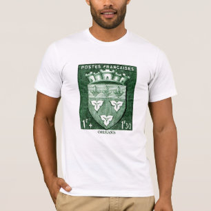 T-shirt Brasão, Orleans France