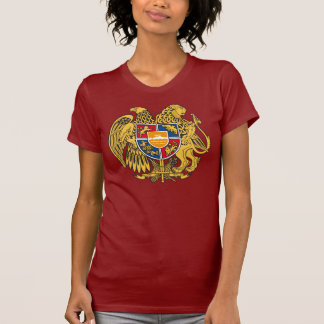 T-shirt Brasão Republic Armenia Arménia mulheres Shirt
