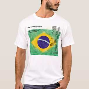T-shirt Brasil - Hino Nacional Brasileiro