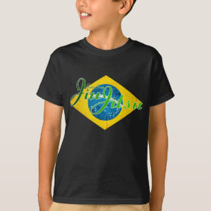 T-shirt Brasileiro Jiu Jitsu - design icónico