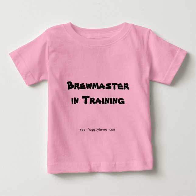 T-shirt Brewmaster em treinamento (Frente)