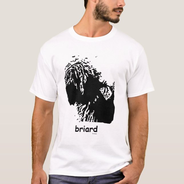T-shirt Briard (Frente)