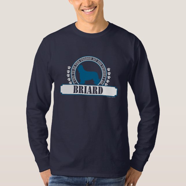 T-shirt Briard (Frente)