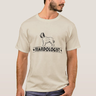 T-shirt Briard Humorístico