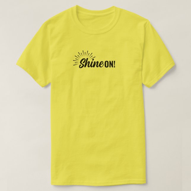 T-shirt - Brilha (Frente do Design)