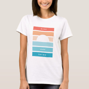 t-shirt brilhante para mulheres
