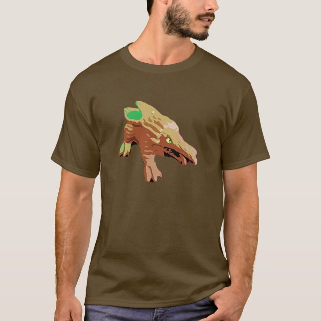 T-shirt Brinquedo do plástico do vintage (Frente)
