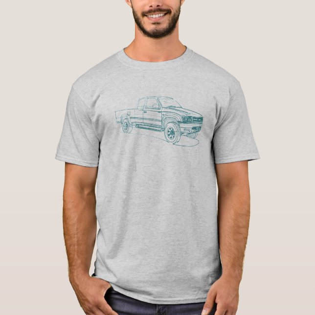 T-shirt Brinquedo Hilux gen6 1997+ (Frente)