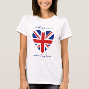 T-shirt BRITÂNICO do querido da bandeira