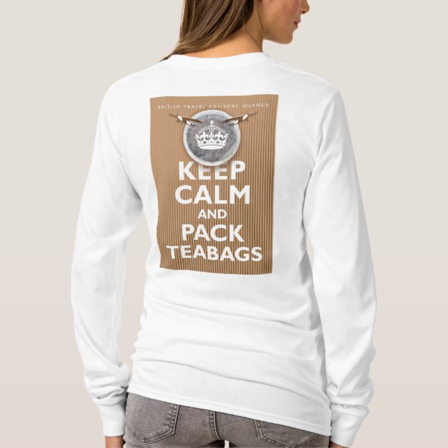 T-shirt "British Teabag Advice" (Verso)