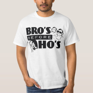 T-shirt Bro antes Ho