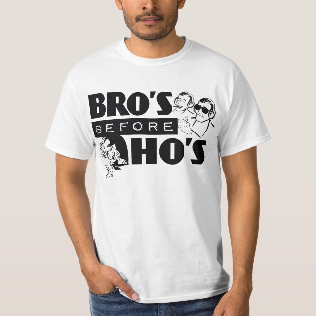 T-shirt Bro antes Ho (Frente)