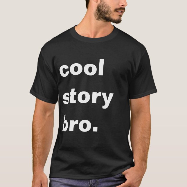 T-shirt bro legal da história (Frente)
