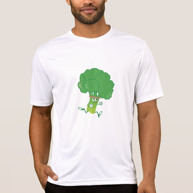 T-shirt Broccoli Runner (Frente)