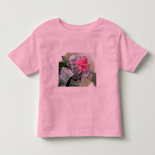 T-shirt Bromélia Flores Rosa