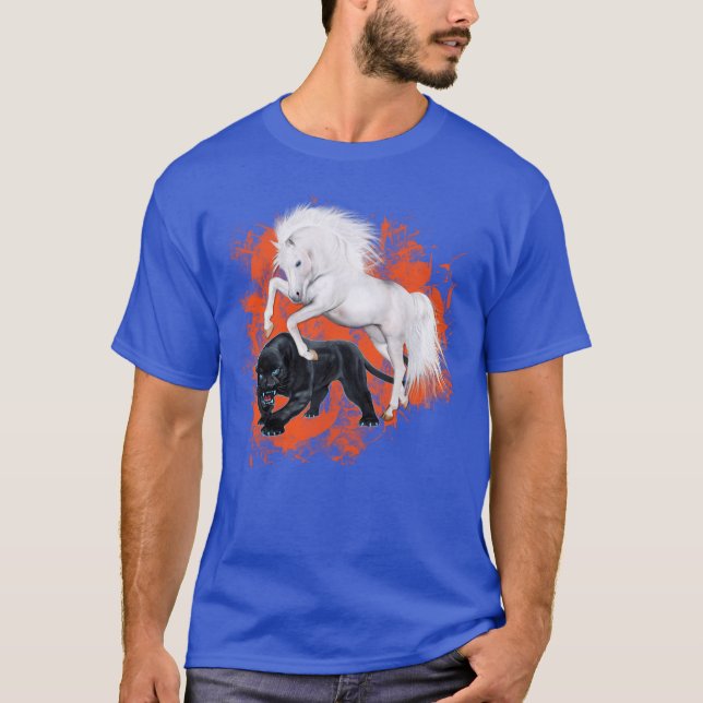 T-shirt Broncos que Stomping para fora as panteras (Frente)