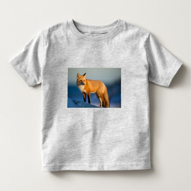 T-Shirt Brown Fox Toddler (Frente)