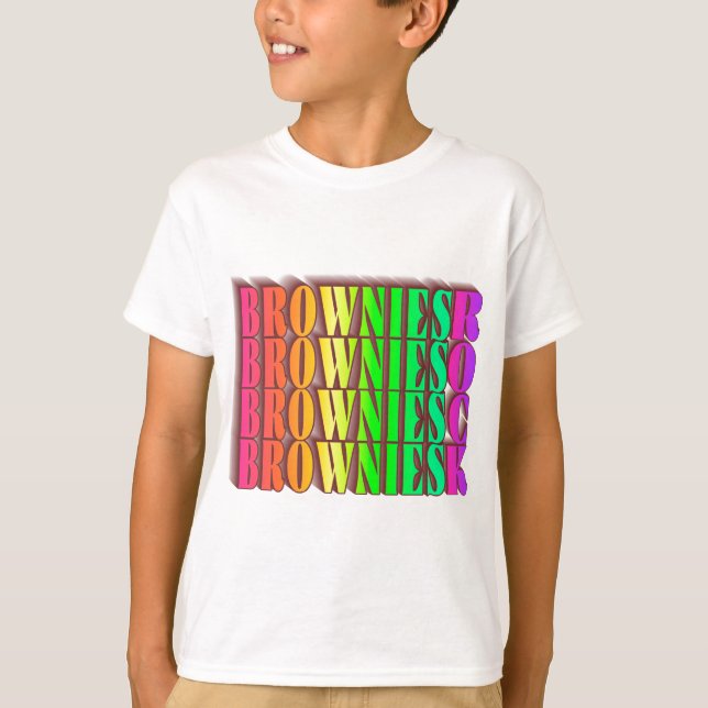 T-SHIRT BROWNIESROCK (Frente)