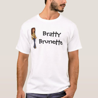 T-shirt brunette malcriado