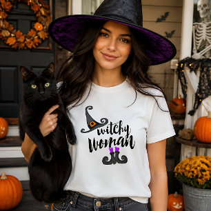 T-shirt Bruxa Caprichosa Mulher Halloween