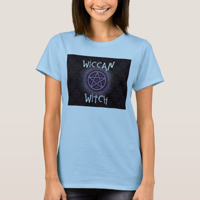 T-shirt Bruxa de Wiccan (Frente)