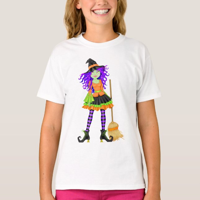 T-shirt Bruxa Rockin' - SRF (Frente)