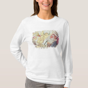 T-shirt Bruxas em um Hayloft